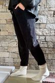 Nuk Stretch Velour Tapered Pant Black /16=